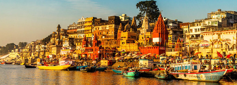 Varanasi - major tourist destination in North India